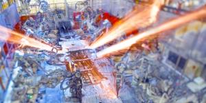 Birds-eye view of a manufacturing plant