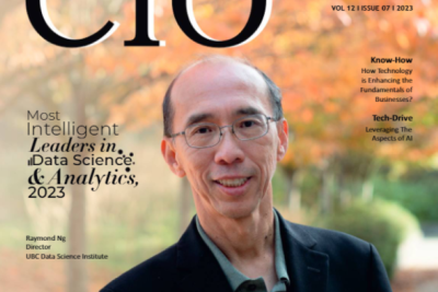front cover of CIOLook magazine featuring Dr. Raymond Ng